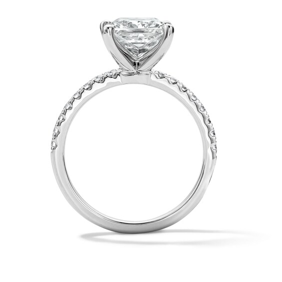 2-1/4 CT. T.w. Certified Princess-Cut Diamond Engagement Ring in Platinum (I/I1)