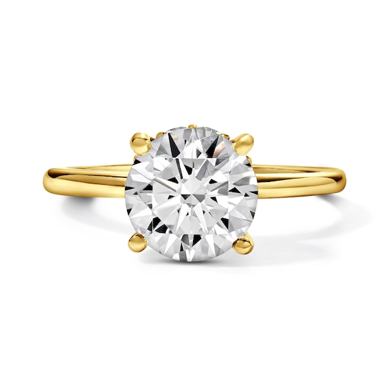 2-3/4 CT. T.w. Certified Lab-Grown Diamond Solitaire Hidden Frame Engagement Ring in 14K Gold (F/Vs2)