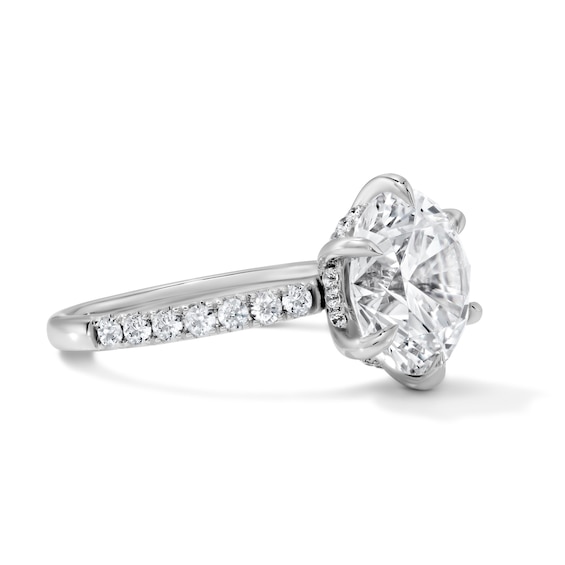 5-1/2 CT. T.w. Certified Lab-Grown Diamond Hidden Frame Engagement Ring in 14K White Gold (F/Vs2)