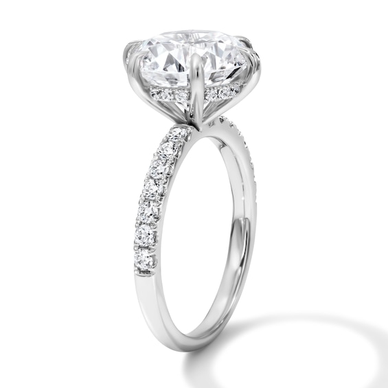 5-1/2 CT. T.w. Certified Lab-Grown Diamond Hidden Frame Engagement Ring in 14K White Gold (F/Vs2)
