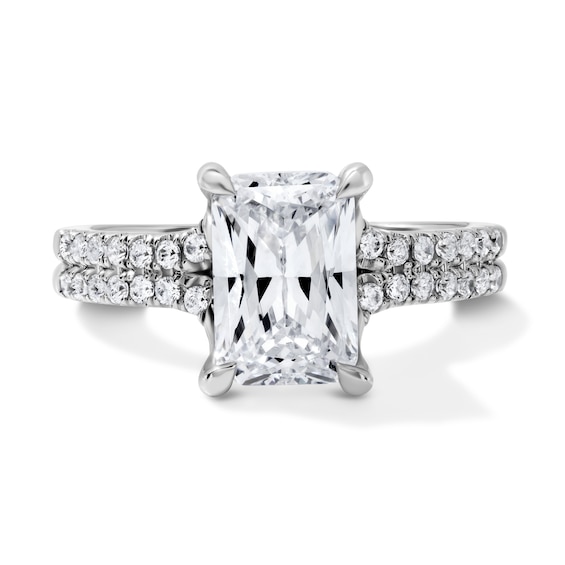2-3/8 CT. T.w. Certified Radiant-Cut Lab-Grown Diamond Engagement Ring in 14K White Gold (F/Vs2)