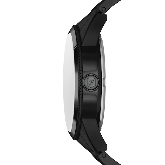 Men's Fossil Pearson Multifunction Black IP Stainless Steel Watch with Black Dial (Model: Fs6135)