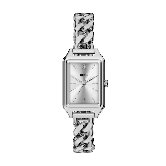 Ladies' Fossil Raquel Stainless Steel Watch with Silver-Tone Dial (Model: Es5477)