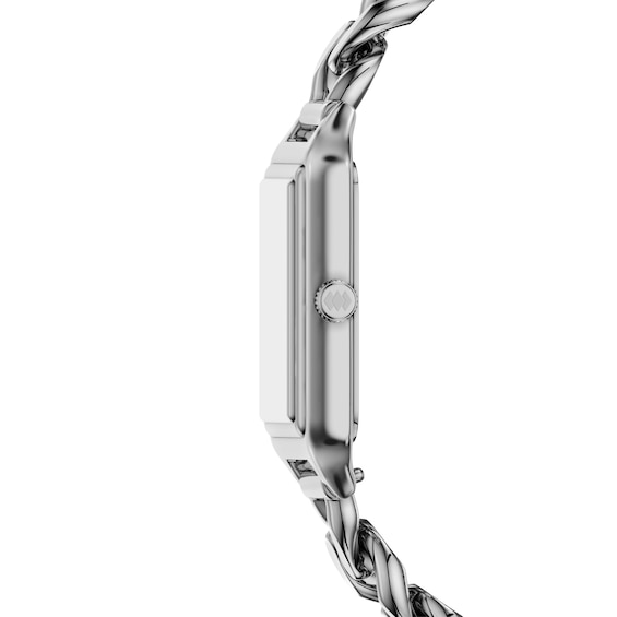 Ladies' Fossil Raquel Stainless Steel Watch with Silver-Tone Dial (Model: Es5477)