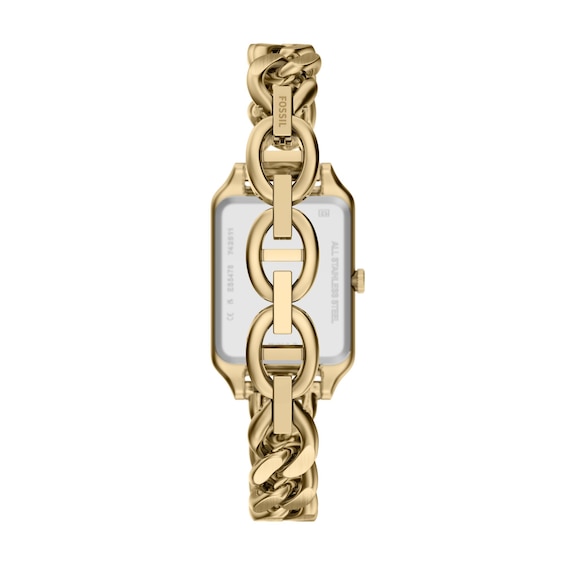 Ladies' Fossil Raquel Gold-Tone IP Stainless Steel Watch with Gold-Tone Dial (Model: Es5478)