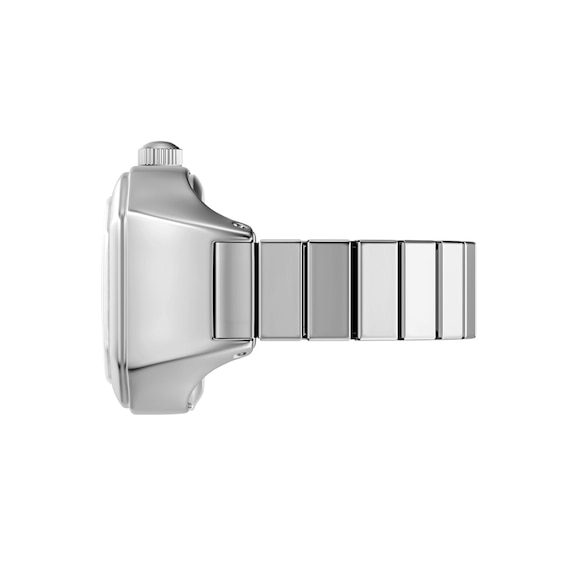 Fossil Harlow Stainless Steel Ring Watch with Silver-Tone Dial (Model: Es5482)