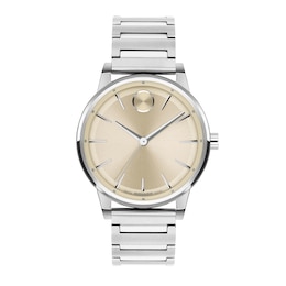 Men's Movado Bold® Spectra Stainless Steel Watch with Champagne Dial (Model: 3601273)