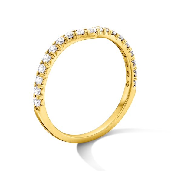 3/8 CT. T.w. Lab-Grown Diamond Contour Band in 14K Gold (F/Vs2)
