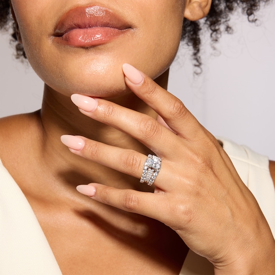 1-1/2 CT. T.w. Lab-Grown Diamond Enhancer Ring in 14K Gold (F/Vs2)