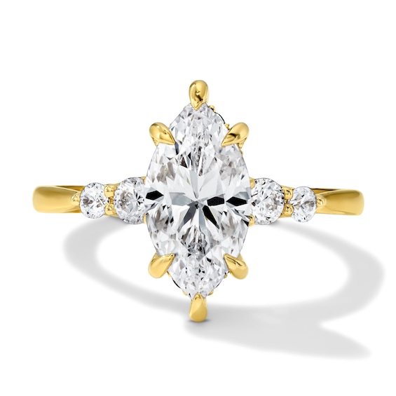 1-7/8 CT. T.w. Certified Marquise-Cut Lab-Grown Diamond Engagement Ring in 14K Gold (F/Vs2)