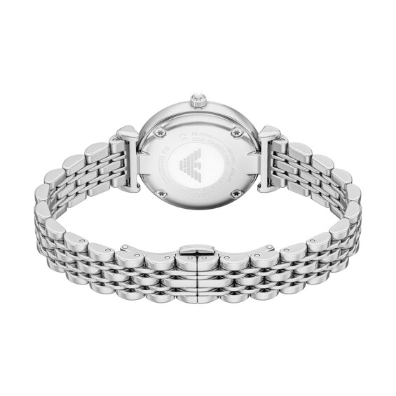 Ladies' Emporio Armani Stainless Steel Watch with Mother-of-Pearl Dial (Ar11768)