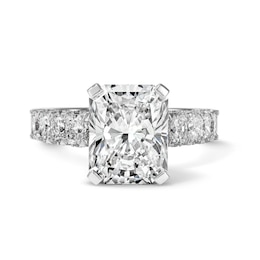 6-1/2 CT. T.W. Certified Radiant-Cut Lab-Grown Diamond Engagement Ring in 14K White Gold (F/VS2)