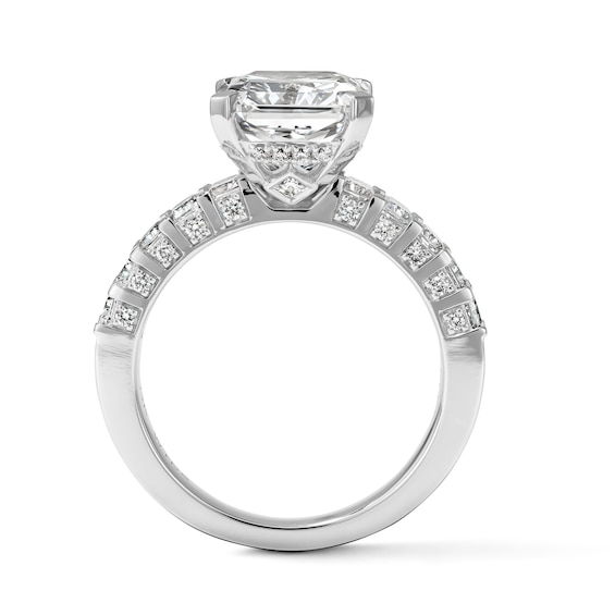 6-1/2 CT. T.w. Certified Radiant-Cut Lab-Grown Diamond Engagement Ring in 14K White Gold (F/Vs2)