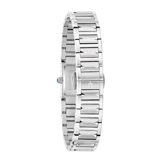 Ladies' Bulova Marc Anthony Harmony Stainless Steel Watch with Mother-of-Pearl Dial (96L360)