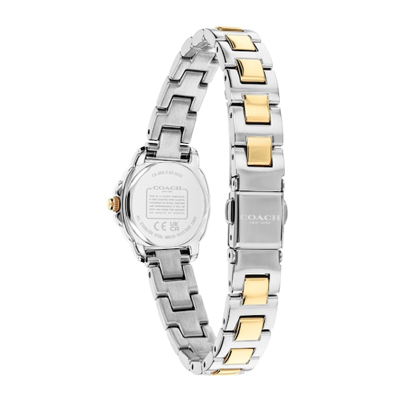 Ladies' Coach Kitt Two-Tone Stainless Steel Watch with Crystal Accents (Model: 14504729)