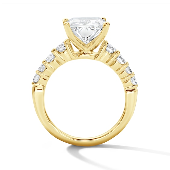Classic Harmony 5-3/4 CT. T.w. Certified Radiant-Cut Lab-Grown Diamond Engagement Ring in 14K Gold (F/Vs2)
