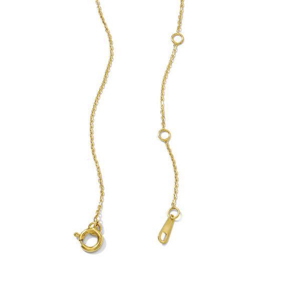 1/2 CT. T.w. Certified Cushion-Cut Lab-Grown Diamond East-West Solitaire Necklace in 10K Gold (F/Vs2) - 18"