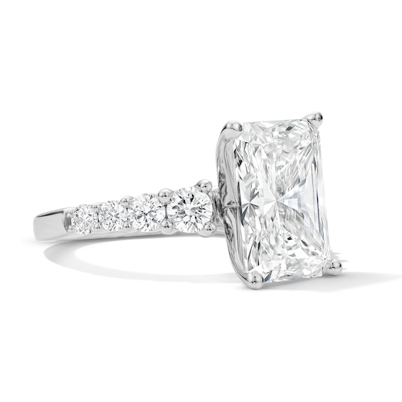 Classic Harmony 5-3/4 CT. T.w. Certified Radiant-Cut Lab-Grown Diamond Engagement Ring in Platinum (F/Vs2)