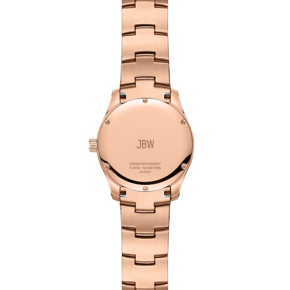 Men's JBW Jet Setter GMT Pink Gold 18K Rose Gold-Plated Stainless Steel Watch (Model: J6413C)