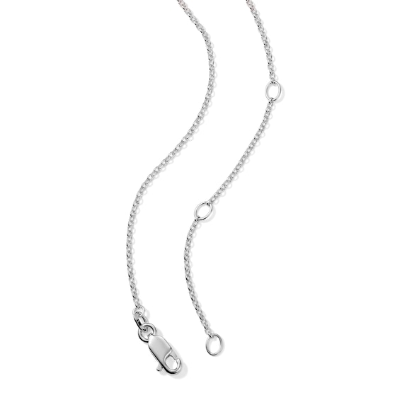 Cushion-Cut Swiss Blue Topaz and White Lab-Created Sapphire Necklace, Stud Earrings, and Ring Set in Sterling Silver