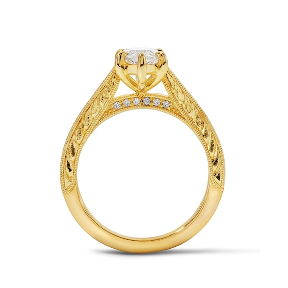 2 CT. T.w. Certified Marquise-Cut Lab-Grown Diamond Solitaire Engagement Ring in 14K Gold (F/Vs2)