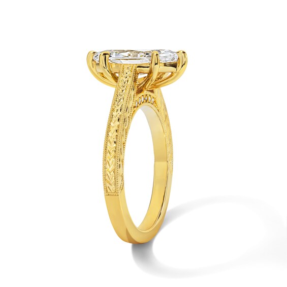 2 CT. T.w. Certified Marquise-Cut Lab-Grown Diamond Solitaire Engagement Ring in 14K Gold (F/Vs2)