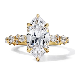 Vera Wang Love 3 CT. T.W. Certified Marquise-Cut Lab-Grown Diamond Engagement Ring in 14K Gold (F/VS2)