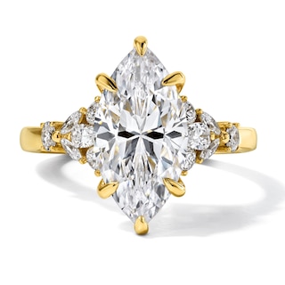 Vera Wang Love Collection 3-1/2 CT. T.W. Certified Marquise-Cut Lab-Grown Diamond Engagement Ring in 14K Gold (F/VS2)