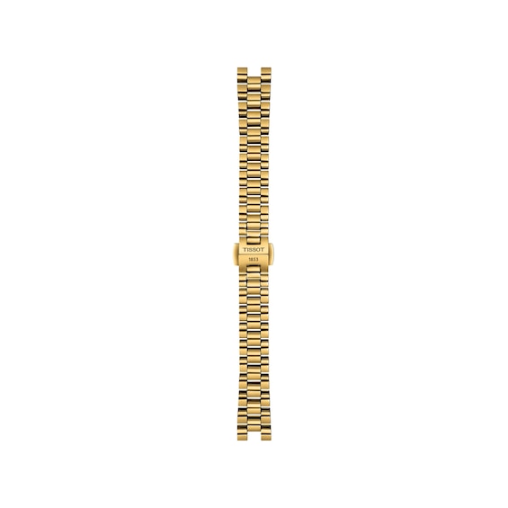 Ladies' Tissot Desir Gold-Tone PVD Stainless Steel Watch with Mother-of-Pearl Dial (Model: T1520103311800)