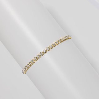 4 CT. T.W. Diamond Tennis Bracelet in 10K Gold - 7"