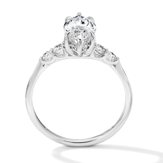 1-7/8 CT. T.w. Marquise-Cut Certified Lab-Grown Diamond Engagement Ring in 14K White Gold (F/Vs2)