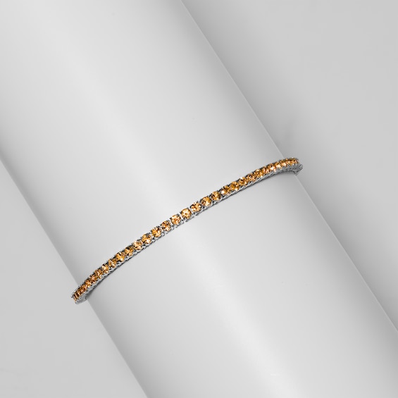 Citrine Bracelet in Sterling Silver