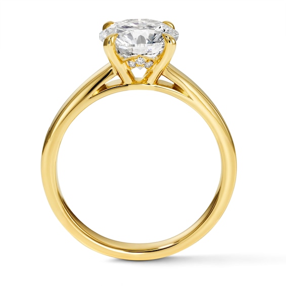 2 CT. T.w. Certified Diamond Solitaire Engagement Ring in 14K Gold (H/Si2)
