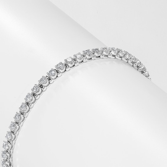 5 CT. T.w. Lab-Grown Diamond Tennis Bracelet in Sterling Silver (F/Si2) - 7.0"