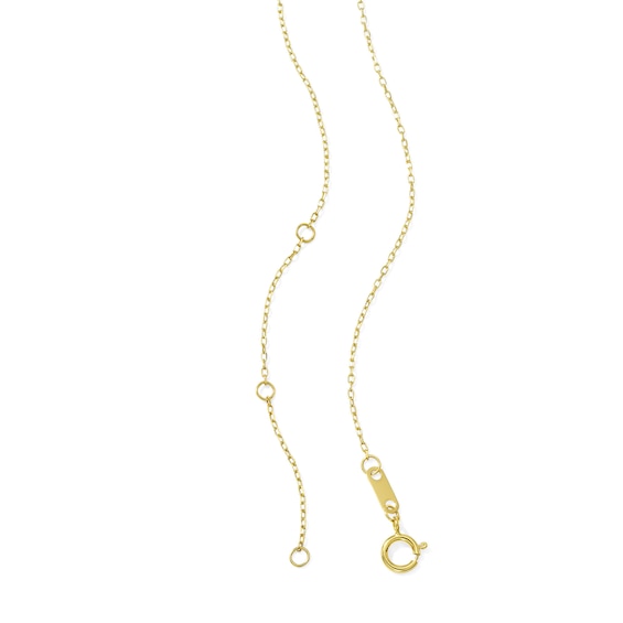 1/2 CT. T.w. Oval Lab-Grown Diamond Twist Teardrop Necklace in 10K Gold (F/Vs2) - 18"