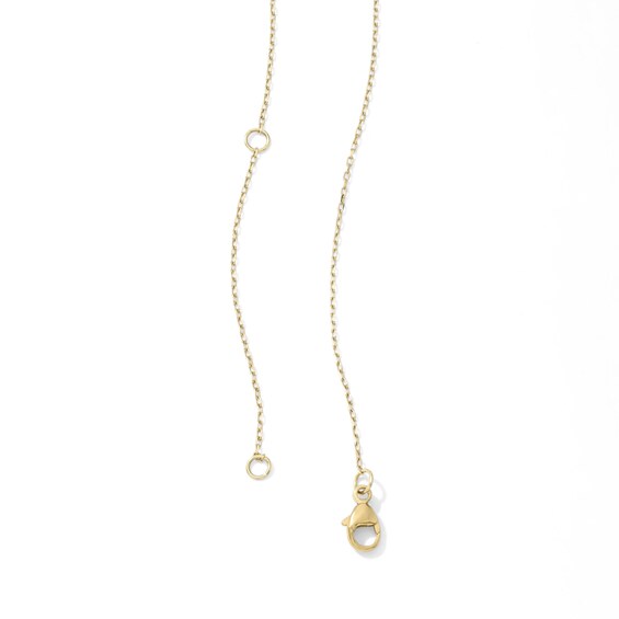 1/3 CT. T.w. Multi-Diamond Infinity Necklace in 10K Gold - 18"
