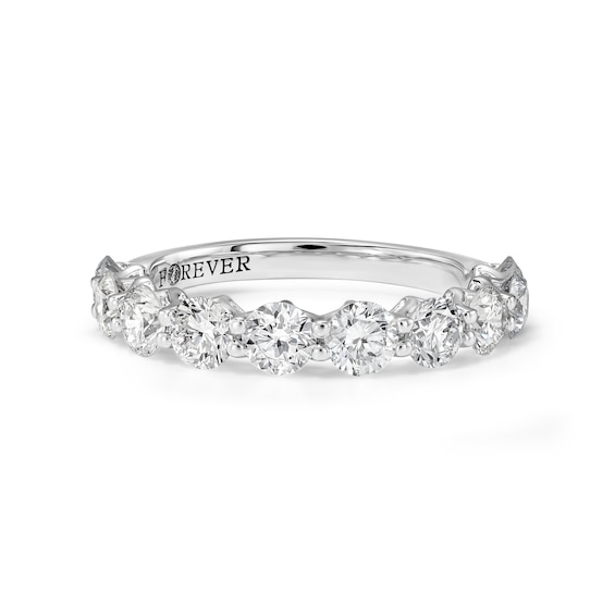 Forever, Engraved 2 CT. T.W. Lab-Grown Diamond Ten-Stone Ring in 14K White Gold (F/VS2)