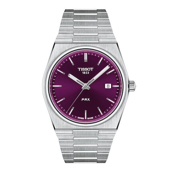 Men's Tissot PRX Quartz Stainless Steel Watch (Model: T1374101140100)