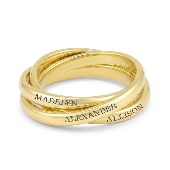Engravable Family Ring