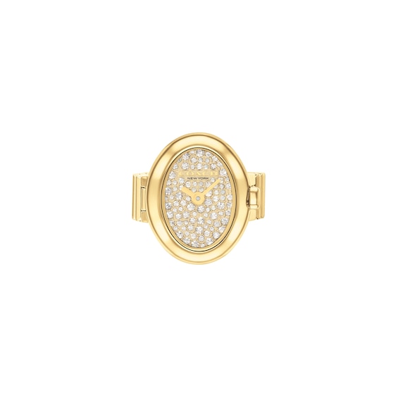 Ladies' Coach Sammy Ring Watch with Crystal Accents (Model: 14504745)