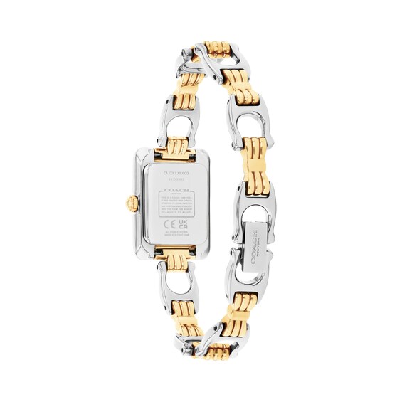 Ladies' Coach Mara Two-Tone Stainless Steel Watch with Crystal Accents (Model: 14504696)
