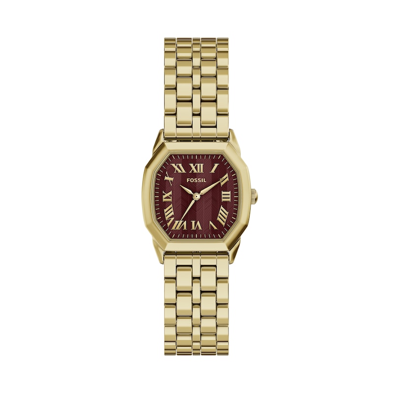 Main Image 1 of Ladies' Fossil Harlow Gold-Tone Stainless Steel Watch (Model: ES5511)