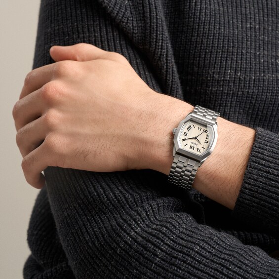 Ladies' Fossil Harlow Stainless Steel Watch (Model: Fs6211)