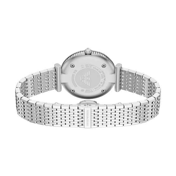 Ladies' Emporio Armani Archelia Stainless Steel Watch with Crystal Accents (Model: Ar11807)