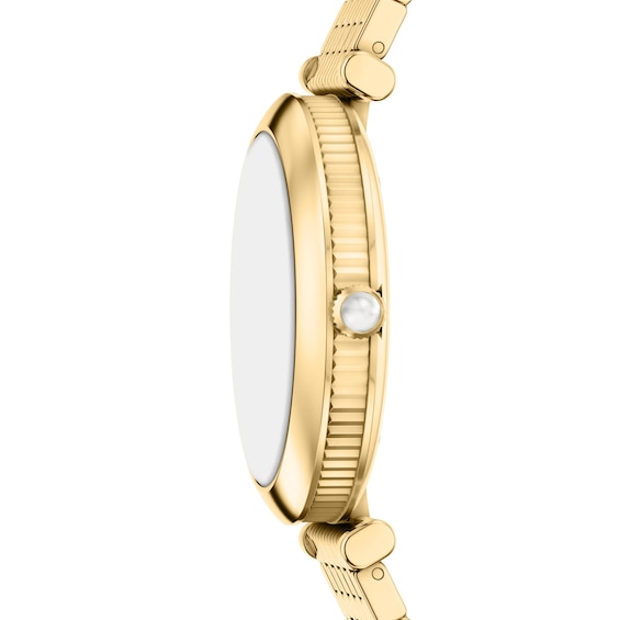 Ladies' Emporio Armani Archelia Gold-Tone Stainless Steel Watch with Crystal Accents (Model: Ar11809)