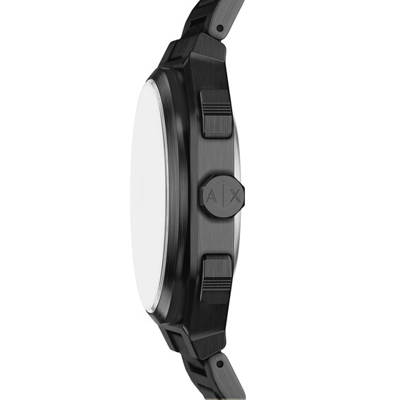 Armani Exchange Black IP Stainless Steel Chronograph Watch (Model: Ax1478)
