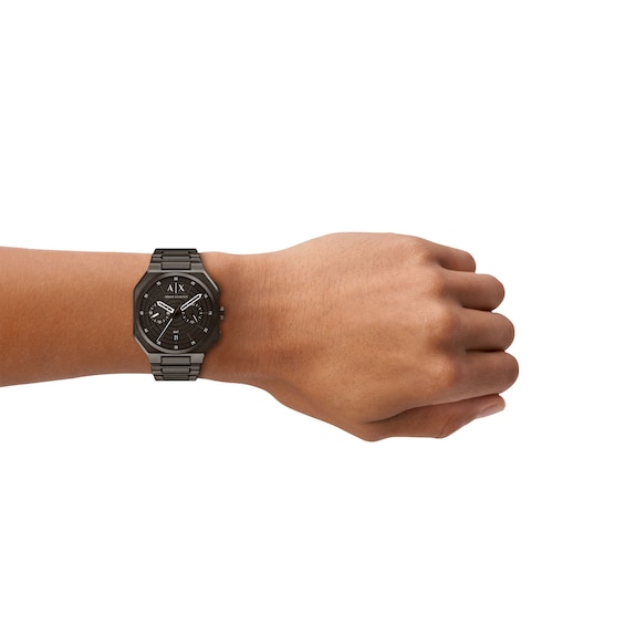 Men's Armani Exchange Brown IP Stainless Steel Chronograph Watch (Model: Ax1479)