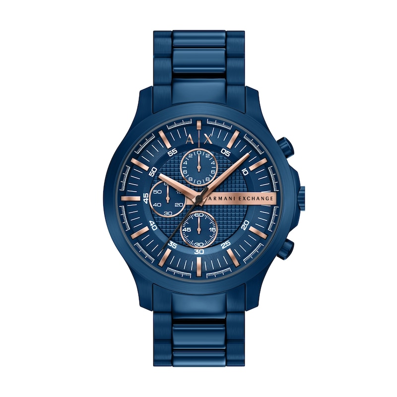 Main Image 1 of Armani Exchange Blue Stainless Steel Chronograph Watch (Model: AX2468)