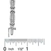 Thumbnail Image 3 of Previously Owned - 3 CT. T.W. Diamond "X" Bracelet in 10K White Gold - 7.5"