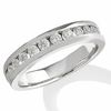 Thumbnail Image 1 of Previously Owned - 1/2 CT. T.W. Celebration Diamond® Channel Band in 18K White Gold